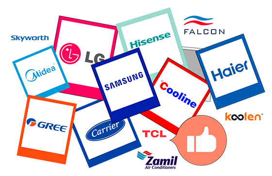 Air conditioners from international brands... with local confidence