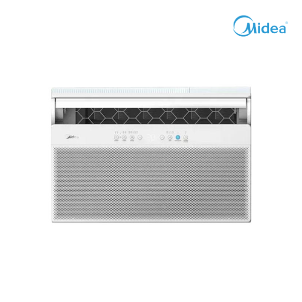 Midea Inverter Window Air Conditioner, 20,500 BTU Cooling Capacity (Rotary), Wi-Fi, Self-Cleaning, Remote Control, 4-Way Control